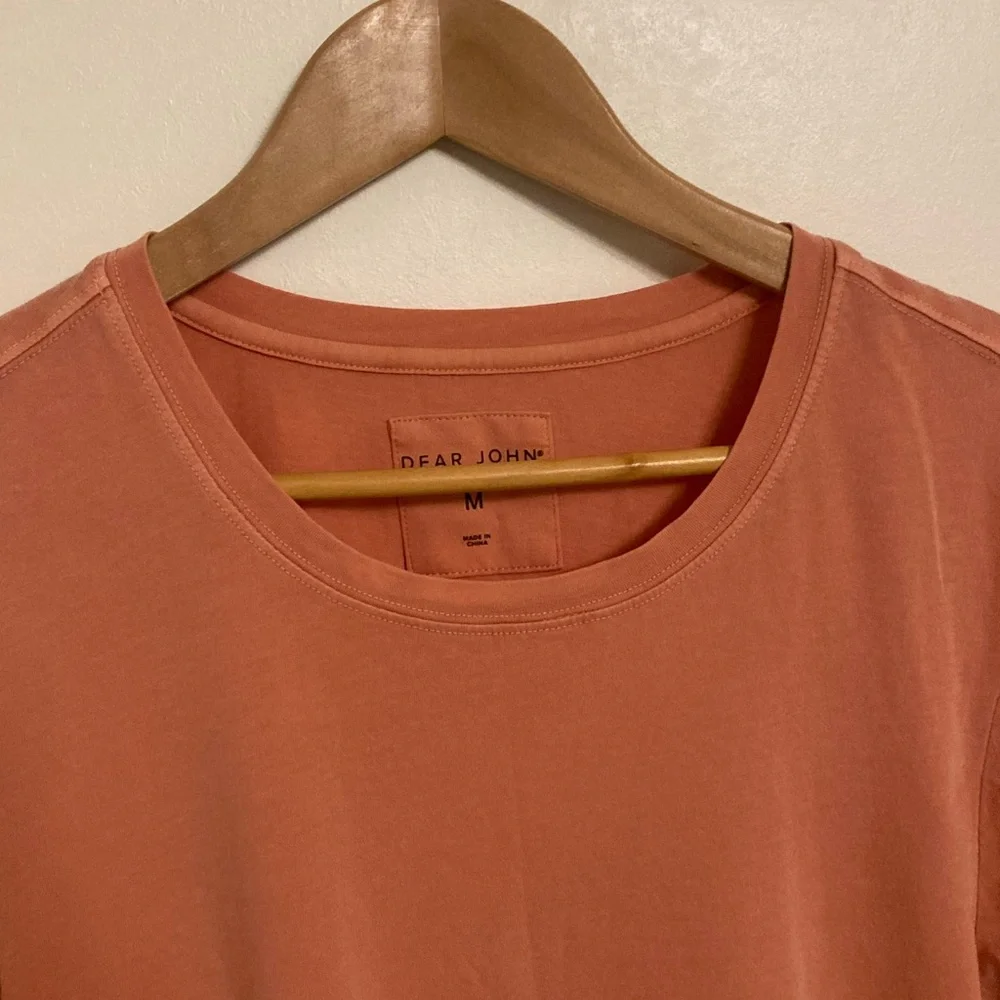Dear John Terracotta Unity Short Sleeve Tee Size M 100% Cotton - Picture 5 of 10